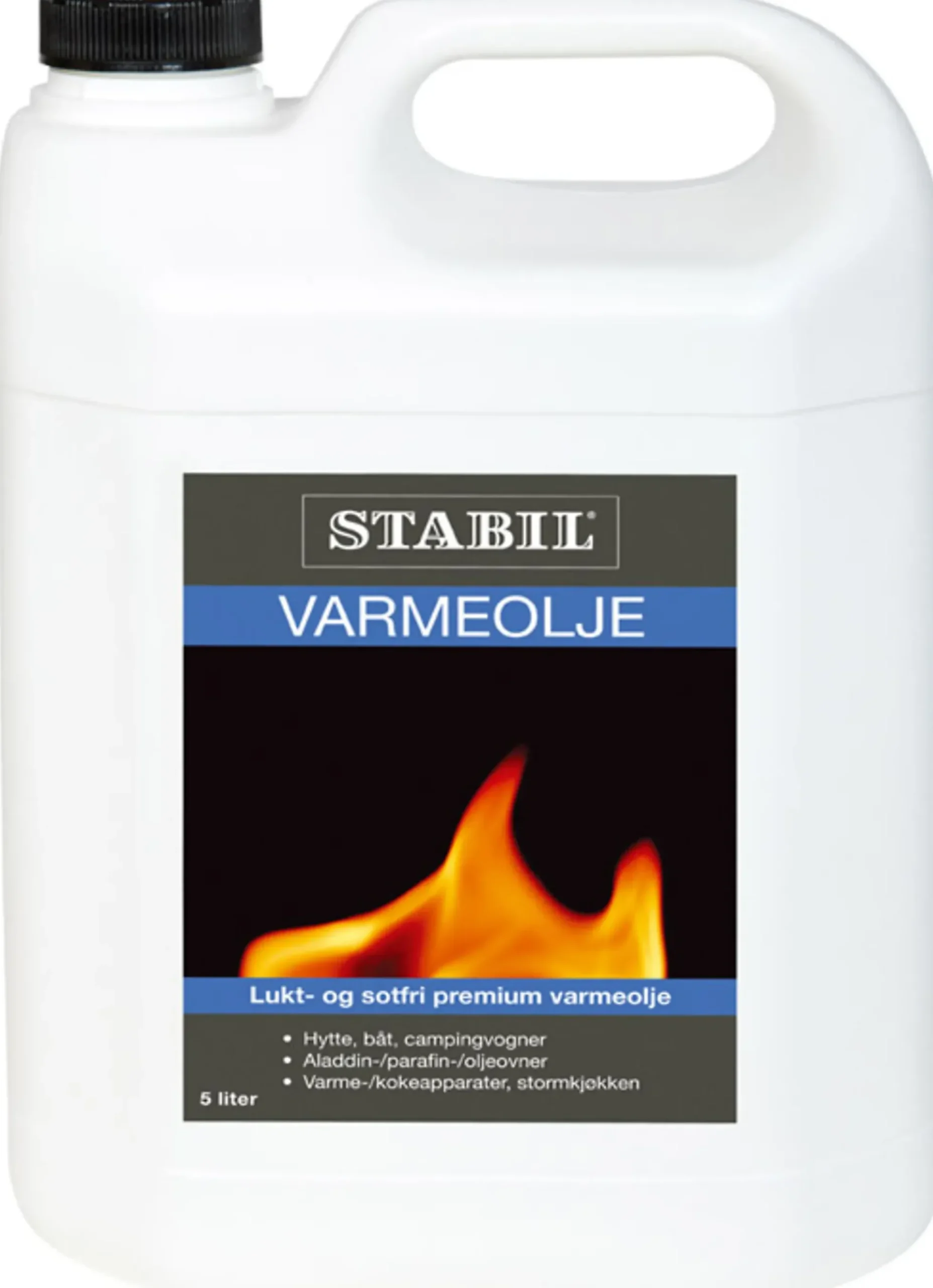 Lukt- og sotfri Premium varmeolje 5l