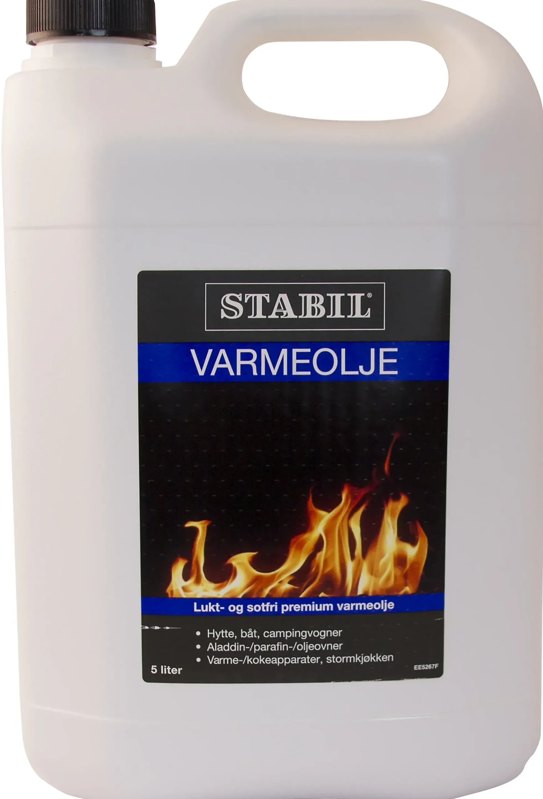 Lukt- og sotfri Premium varmeolje 5l