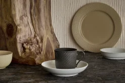 Lunsjtallerken Ø23cm Rhombe Earth Clay