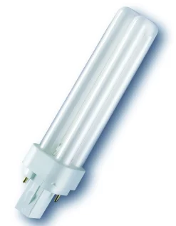 Lysrørlampe D Dulux 13W 827