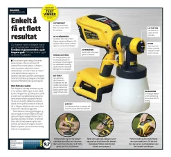 Malesprøyte universal W600 18V