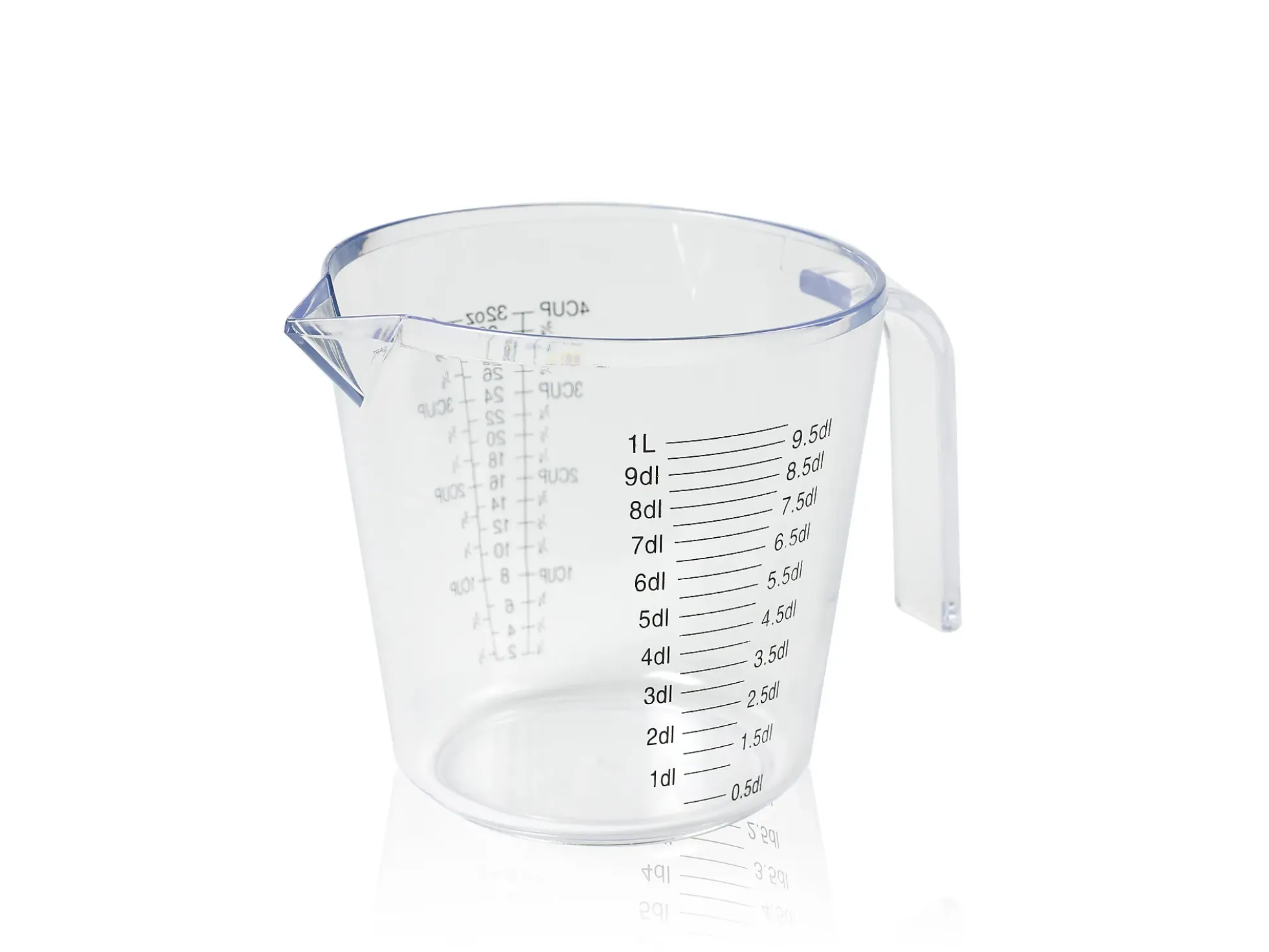 Målekanne 1l Klar