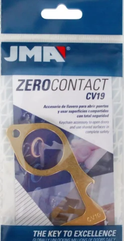 NØKKELRING ZERO CONTACT CV19