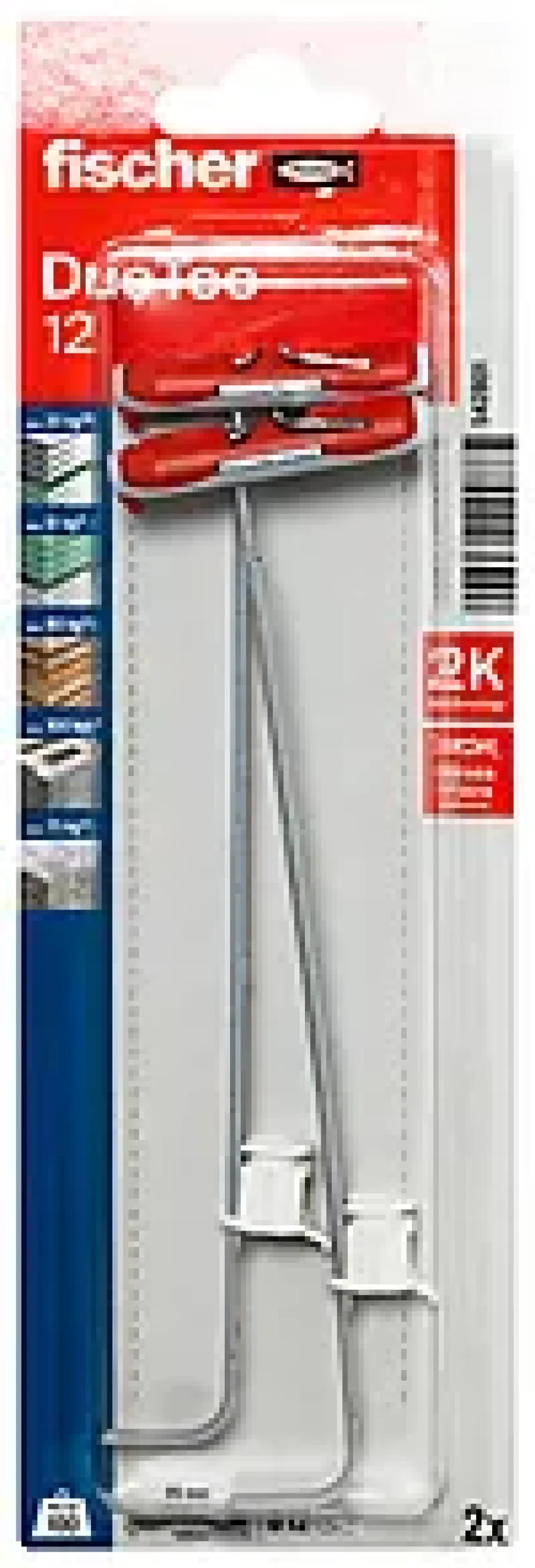Nylonplugg Duotec 12 K NV 2stk