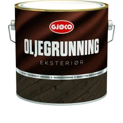 Oljegrunning hvit 3l