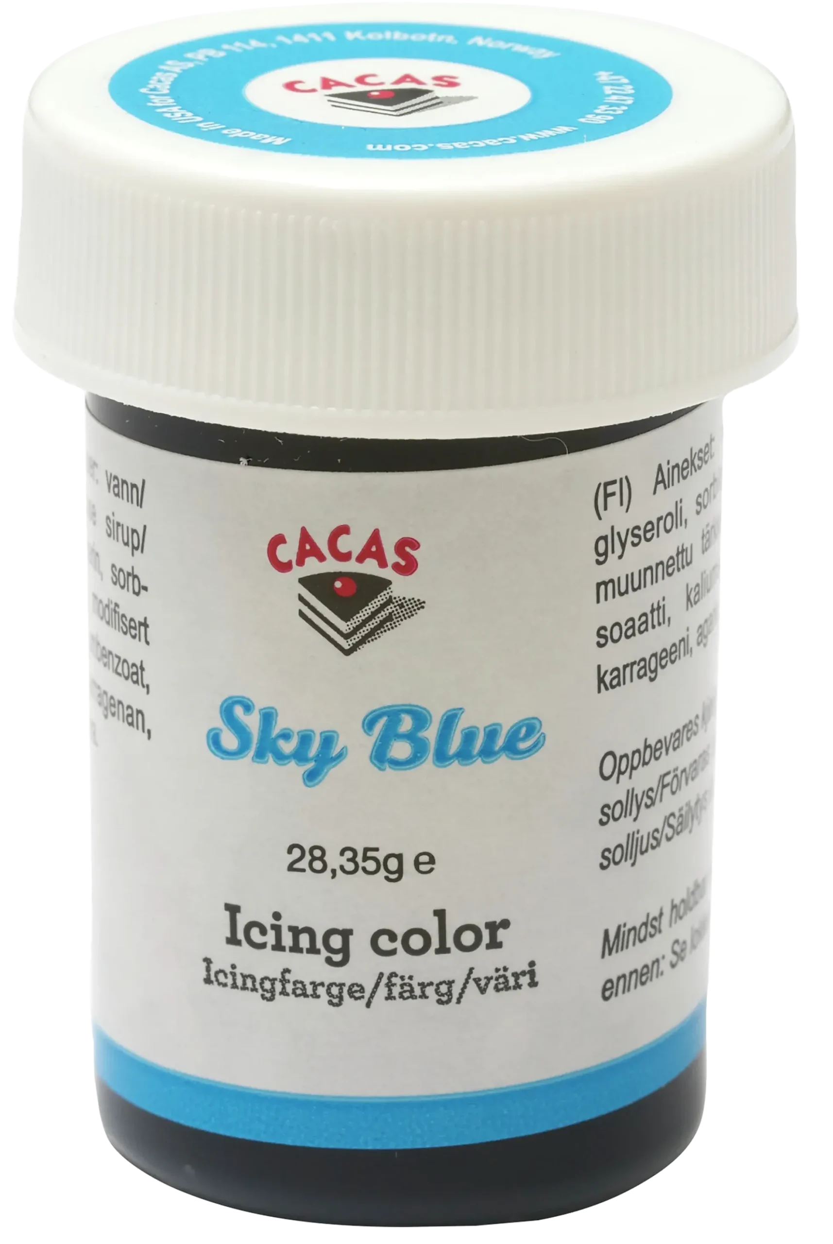 Pastafarge Sky Blå 28,35g