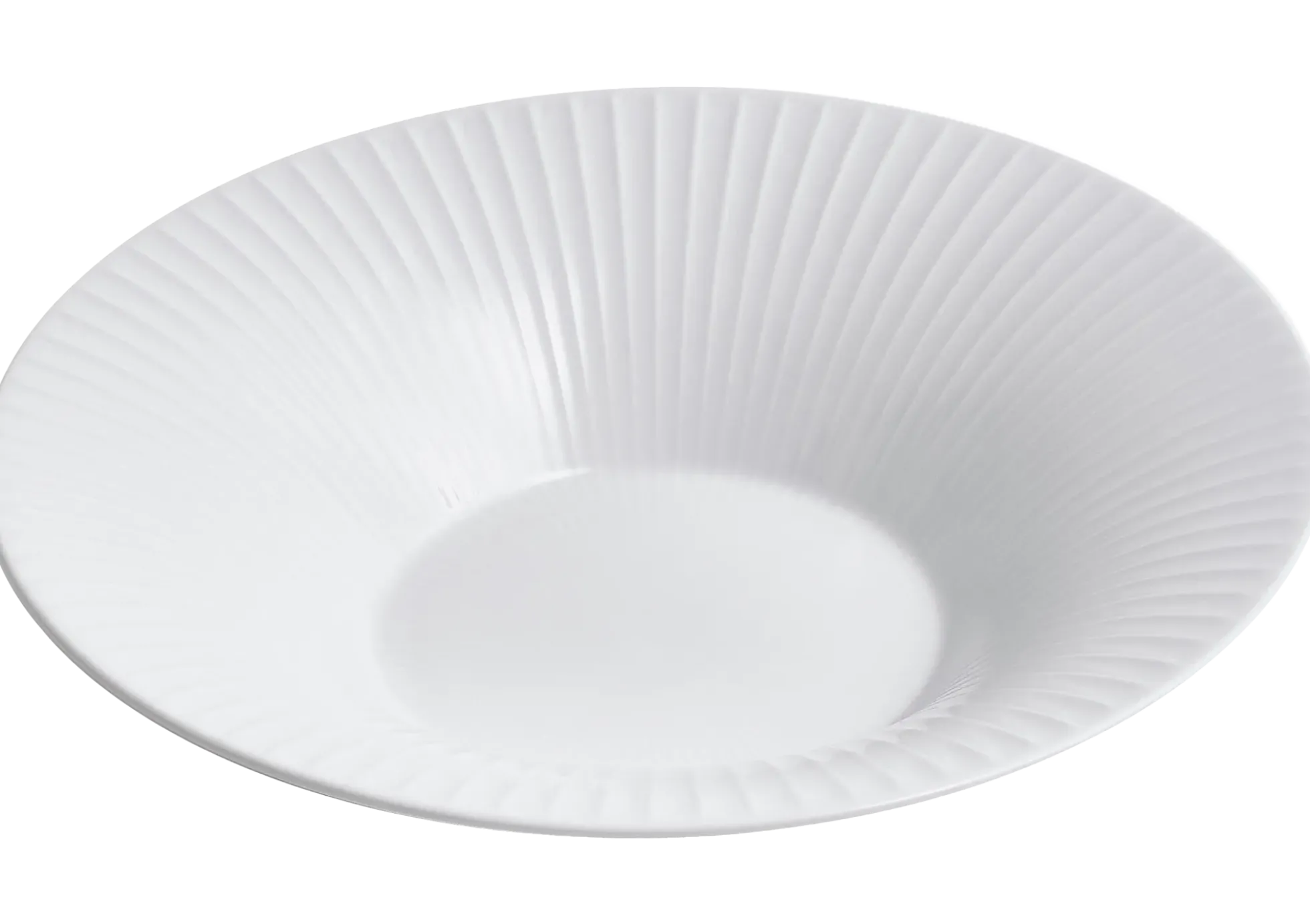 PASTATALLERKEN HAMMERSHØI HVIT PORSELEN