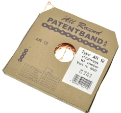 Patentband 1017 AR17mmx10m kobber