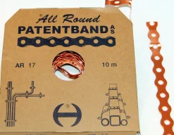 Patentband 1017 AR17mmx10m kobber