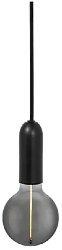 Pendellampe Pendulum E27 Rund Sort