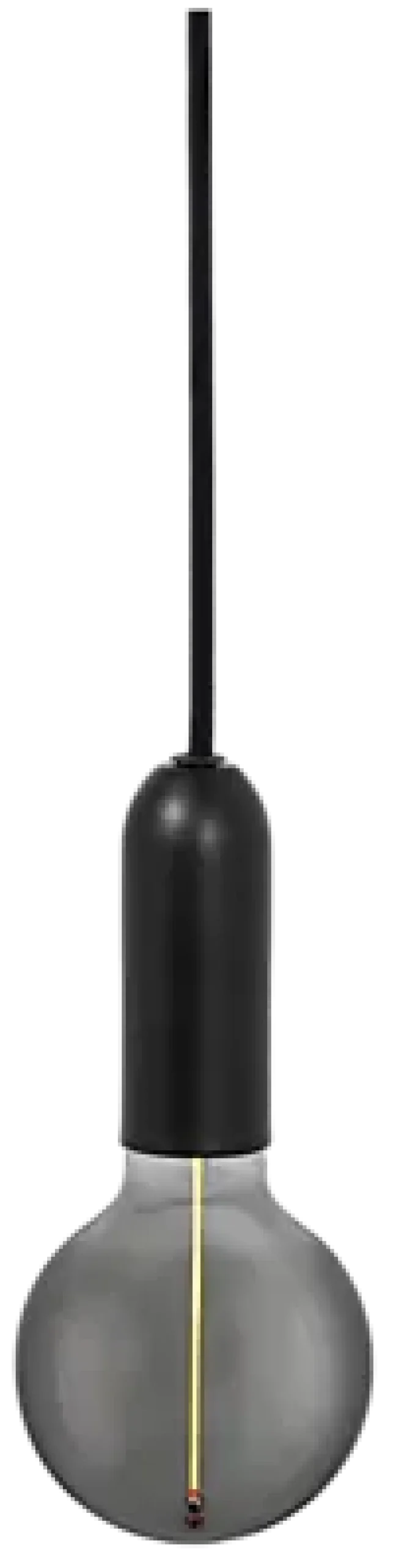 Pendellampe Pendulum E27 Rund Sort