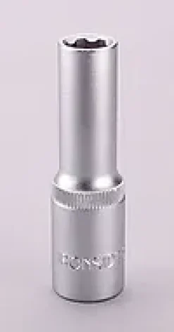 Pipe 1/2" 6-kant lang 17mm flankdrive