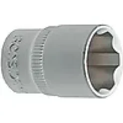 Pipe 1/4" 6-kant 10mm flankdrive