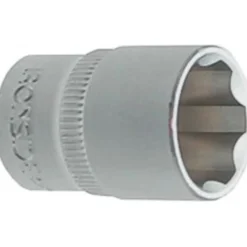 Pipe 1/4" 6-kant 5.5mm flankdrive