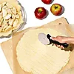 Pizzahjul i rustfritt stål med non-slip håndtak Ø9cm