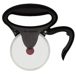 Pizzahjul sort ergonomisk