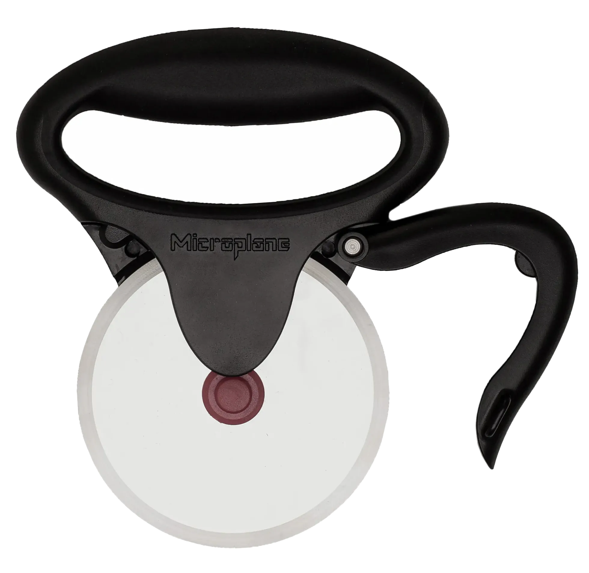 Pizzahjul sort ergonomisk