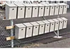 Postkasse Classic låsbar grå Type 9441B