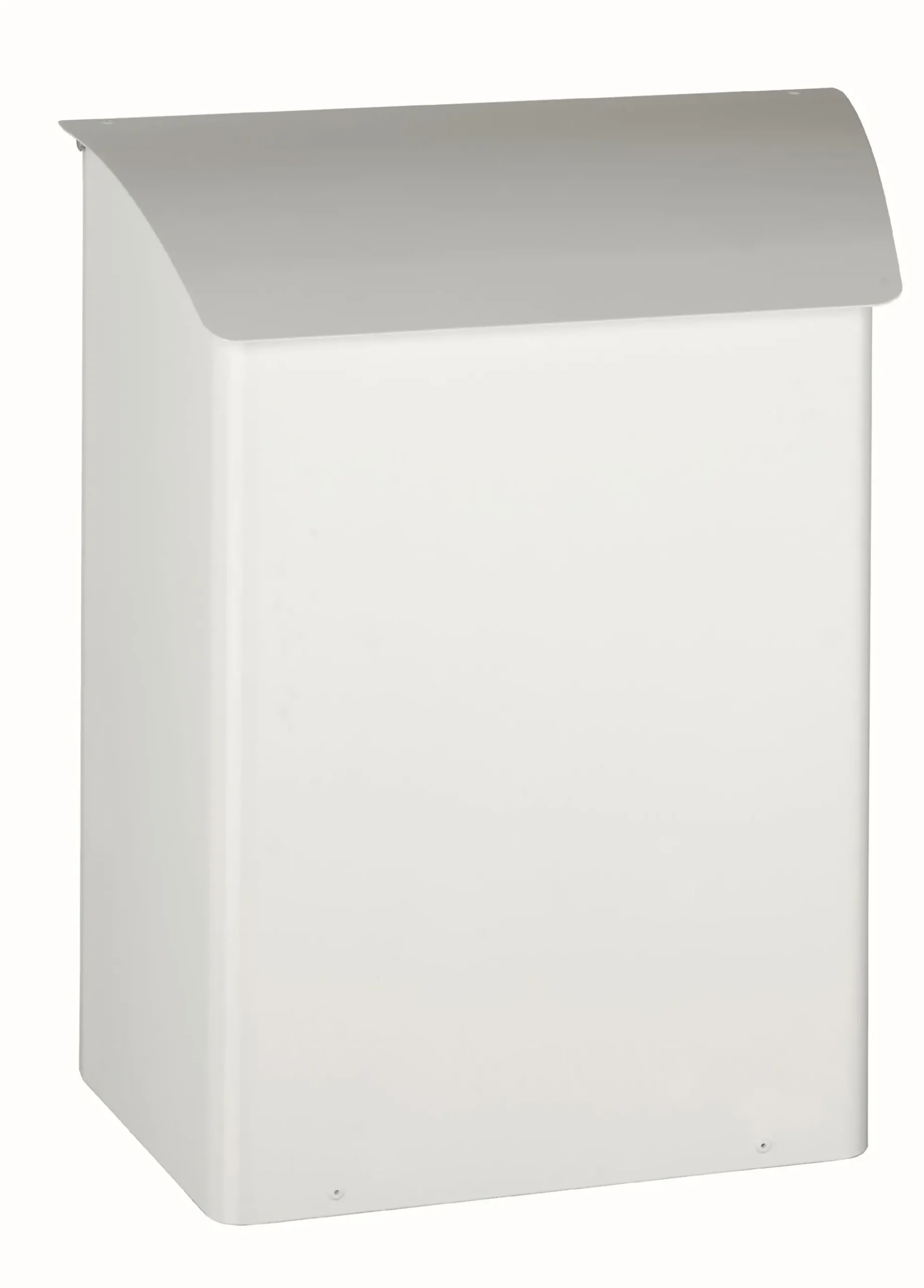 POSTKASSE HVIT ADAGIO LIGHT (56) DESIGN KASSE UTEN LÅS