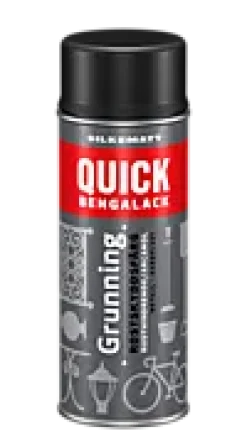 Quick b grunning spray sort sm 400ml