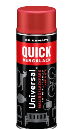 QUICK B SPRAY VARM KORALLRØD SM 400ML