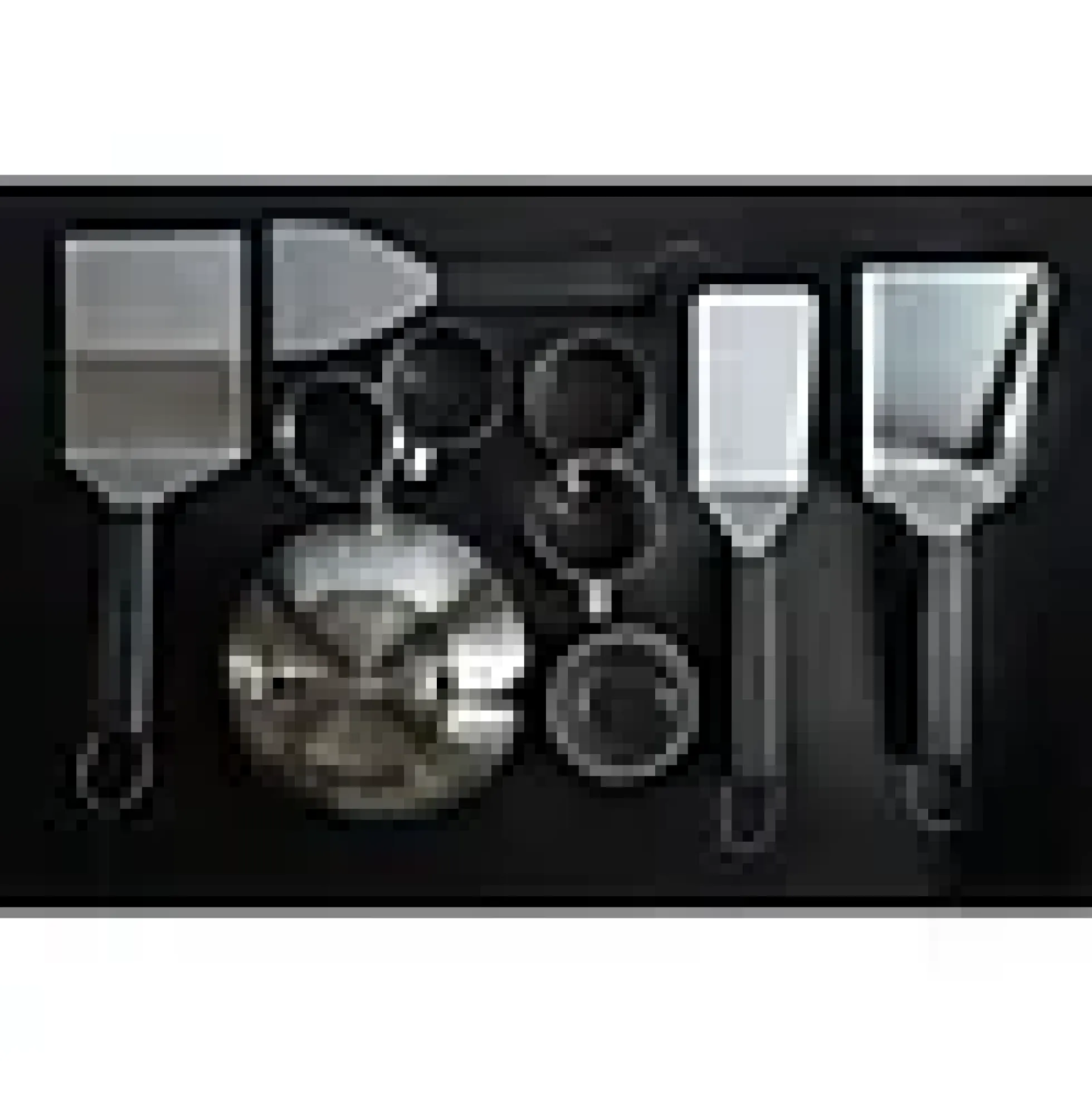 Redskapssett Stekeplate Plancha