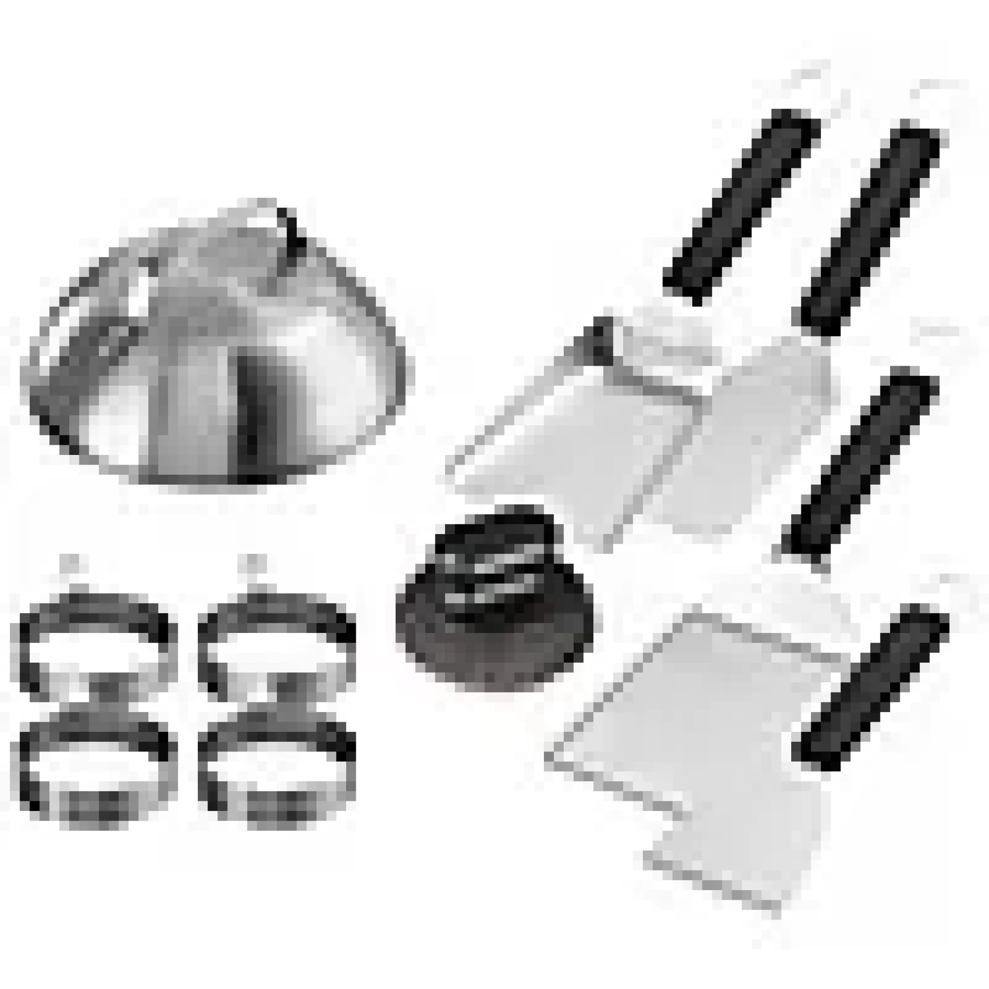 Redskapssett Stekeplate Plancha
