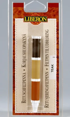 RETUSJERINGSPENN 1 X 3 MULTI LYS MEDIUM MØRK MAHOGNY LIBERON