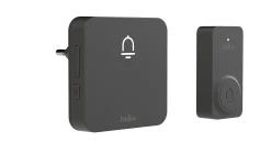 Ringeklokke trådløs set Nordic sort