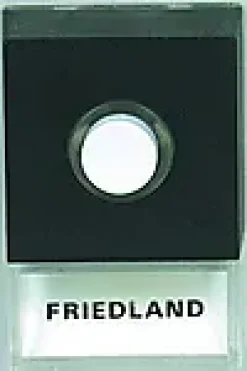 Ringeknapp Pushlite D723 Sort