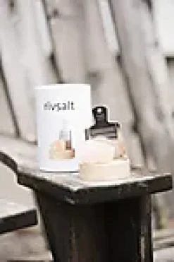 RIVJERN MED HOLDER OG HIMALAYA SALT 9CMX6,5CM