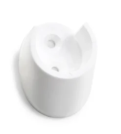 RØRHOLDER 240 Ø25MM PLAST HVIT SB