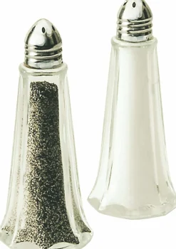Salt- og peppersett glass