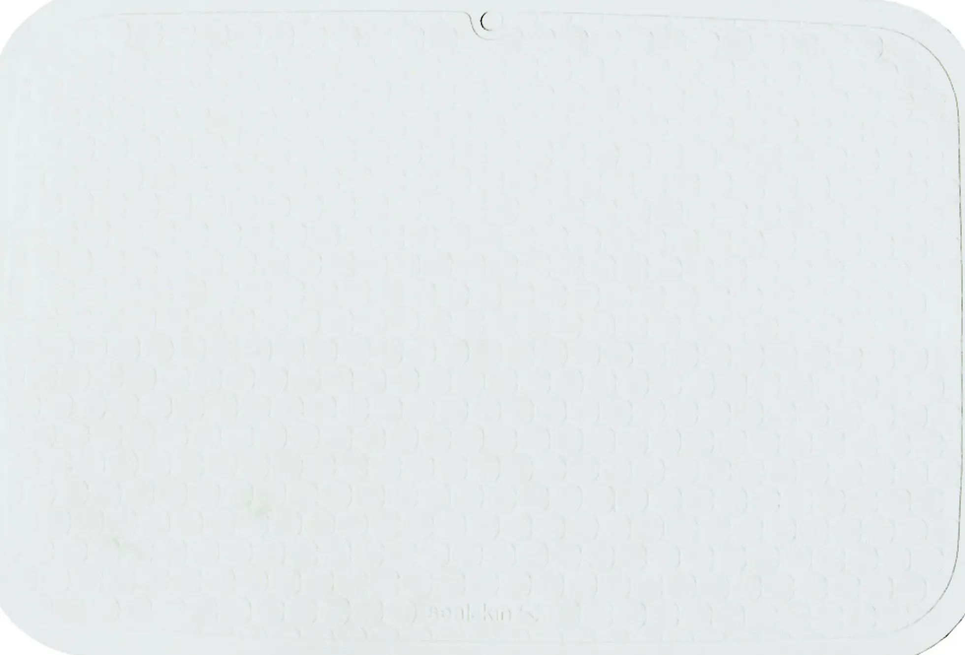 Sealskin badekarmatte rubell hvit, 75x37cm