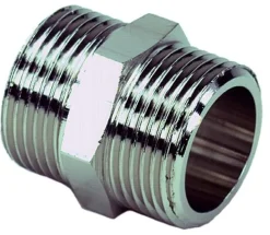 Sekskantnippel R10 3/8" utvendig gjenget