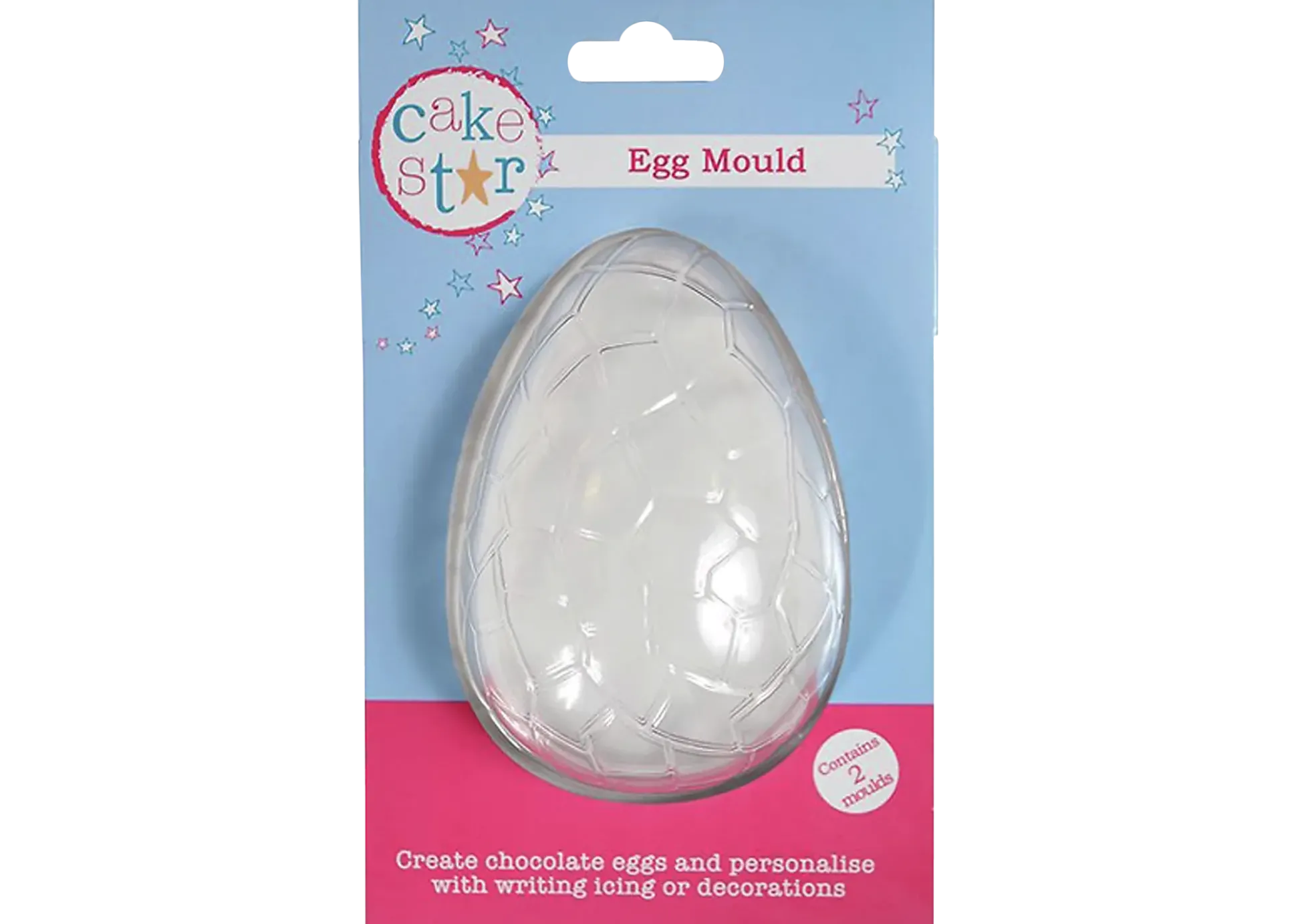 Sjokoladeform egg 2 deler 11cm