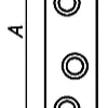 SKJØTEJERN 50X13MM