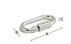 Skjøteledd link 204 4mm elforsinket SB