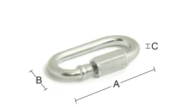 Skjøteledd link 204 4mm elforsinket SB