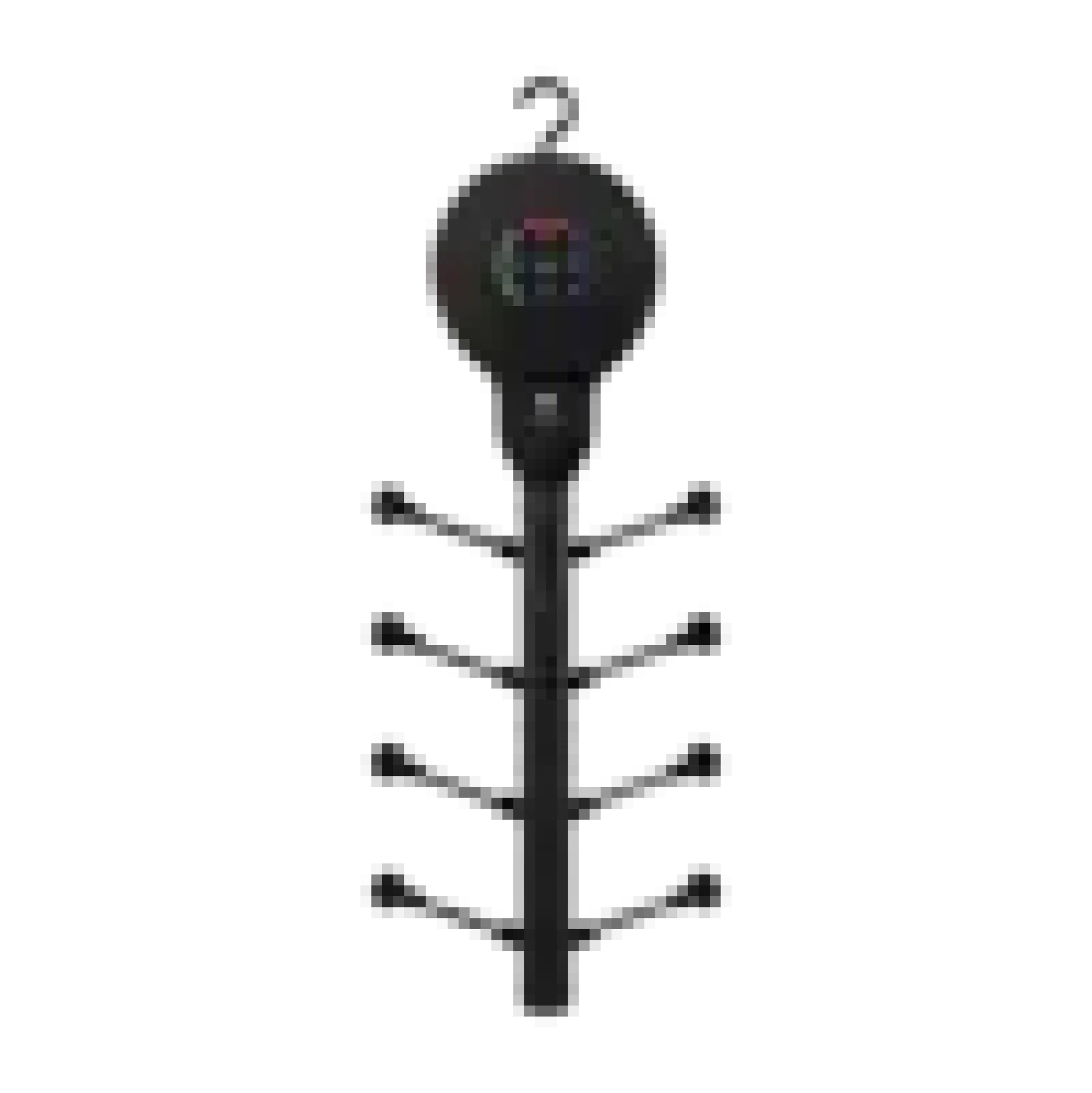Skotørker Hedgehog Hanger Black I3