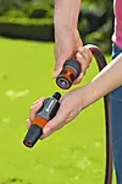 Slangekobling med stopp 3/4""