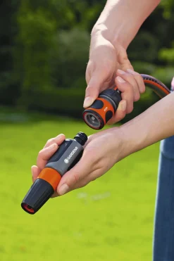 Slangekobling med stopp 1/2"