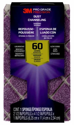 Slipesvamp PRO GRADE 60 grov korning 11,4x6,35x2,5cm
