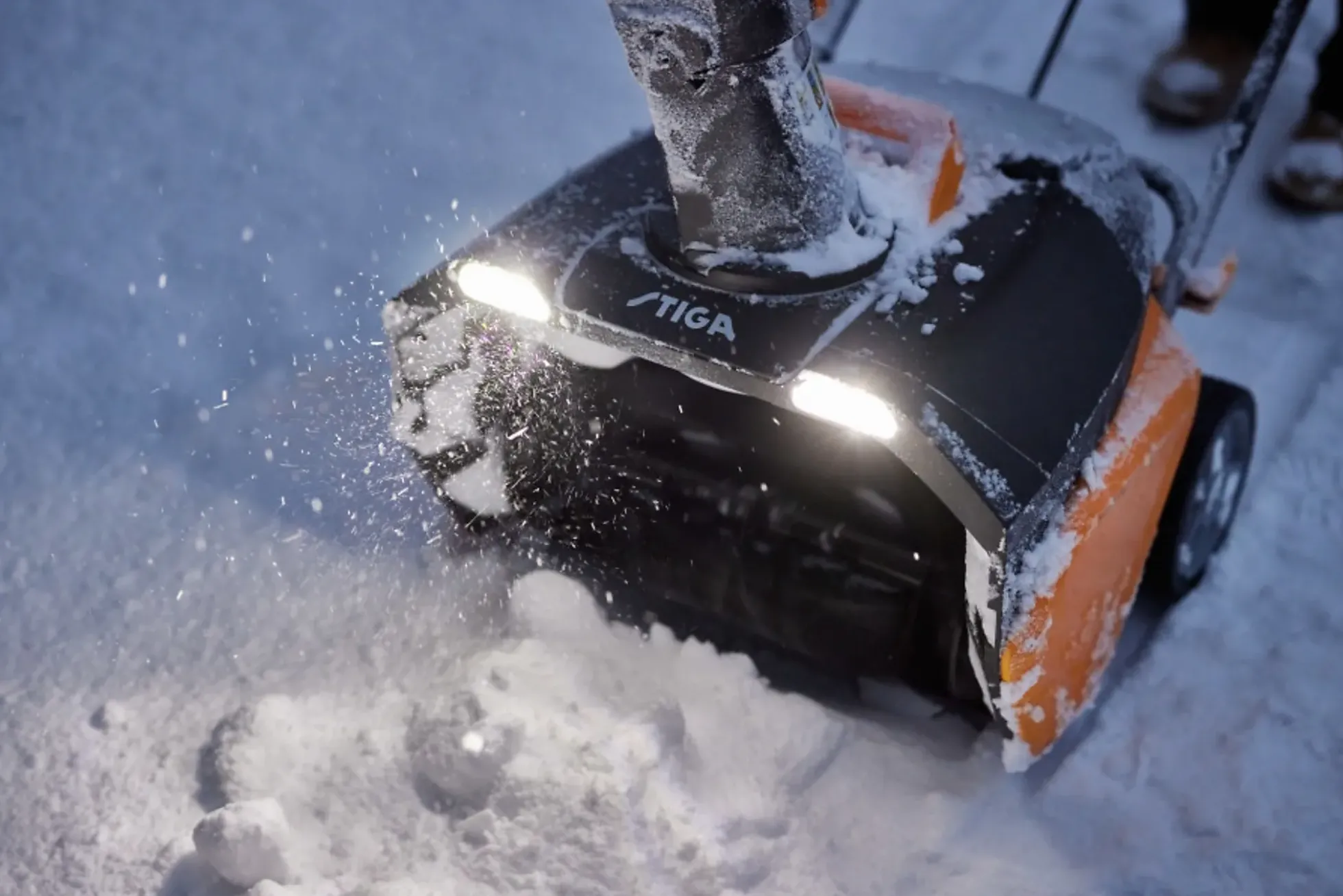 SNØFRESER ETTRINNS MED BATTERIDRIFT 48V ARBEIDSBREDDE 50CM