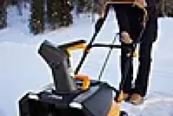SNØFRESER ETTRINNS MED BATTERIDRIFT 48V ARBEIDSBREDDE 50CM