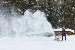 SNØFRESER ETTRINNS MED BATTERIDRIFT 48V ARBEIDSBREDDE 50CM