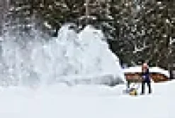 SNØFRESER ETTRINNS MED BATTERIDRIFT 48V ARBEIDSBREDDE 50CM