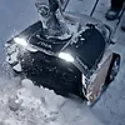 SNØFRESER ETTRINNS MED BATTERIDRIFT 48V ARBEIDSBREDDE 50CM