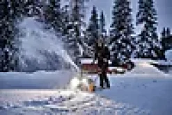 SNØFRESER ETTRINNS MED BATTERIDRIFT 48V ARBEIDSBREDDE 50CM