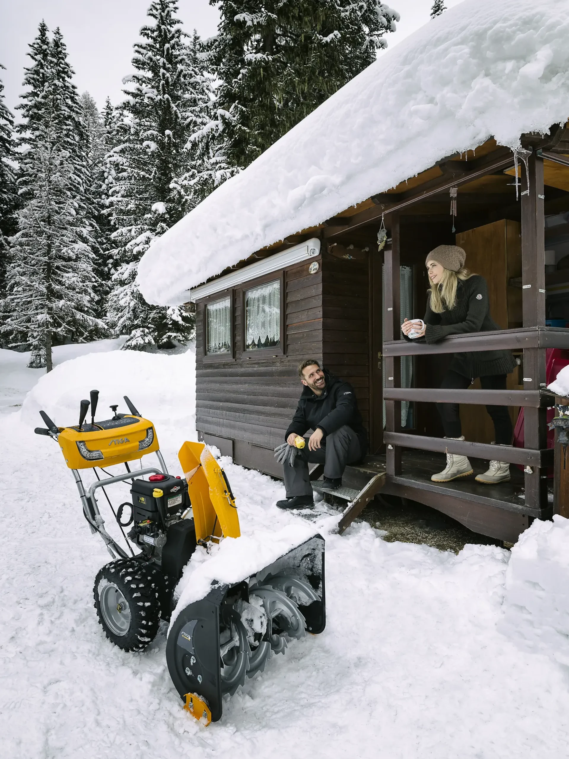 SNØFRESER ST 5266 P 2TRINNS FORBRENNINGSMOTOR
